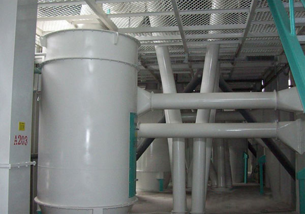 天津王經理定購的面粉廠旋風除塵器、布袋除塵器已發貨